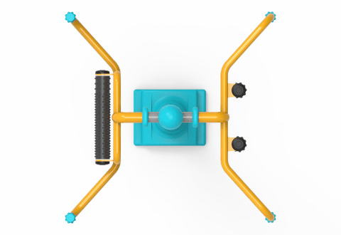 Sirt Masaj Aleti KLF-15 | Dış Mekan Spor Aletleri | Erse Kent Mobilyaları